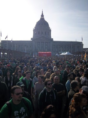 St Patricks Day Parade, San Francisco, 2014
