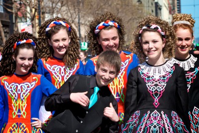 St Patricks Day Parade, San Francisco, 2014