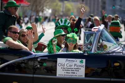 St Patricks Day Parade, San Francisco, 2014