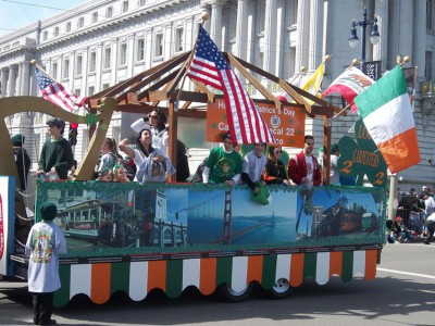 St Patricks Day Parade, San Francisco, 2014