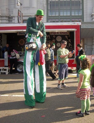 St Patricks Day Parade, San Francisco, 2014