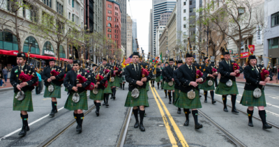 St Patricks Day Parade, San Francisco, 2014